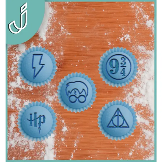 Carimbos Harry Potter p/ Brigadeiros Docinhos Molde Festa Confeitaria