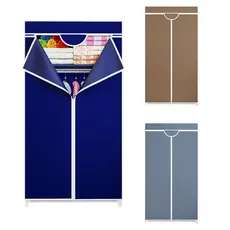 Armário Guarda Roupa Dobrável Portátil Multiuso Organizador de Roupas Sapateira Arara - StaremCasa