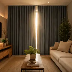 Cortina Blackout Premium 5 Metros Modelo para Trilho Suiço - Corta Luz