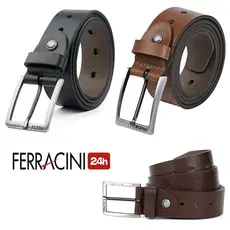 Cinto Masculino Couro Legítimo Ferracini Verona Fc 565