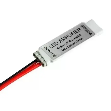 Amplificador E Repetidor Para Fita Led Rgb 5050 E 3528