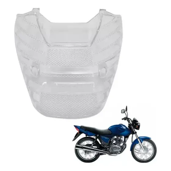 Lente De Lanterna Moto Honda Cg Titan Cargo 150 De 2004 Ate 2008