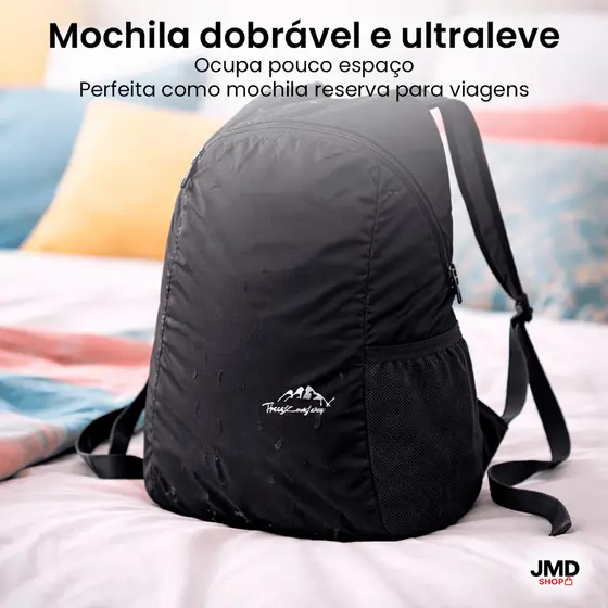 Mochila Unissex Impermeável 13L Compacta para Trilhas e Passeios