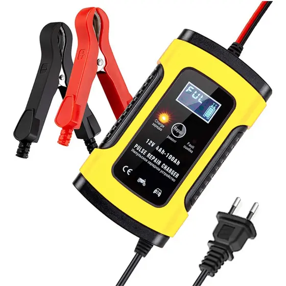 Carregador Smart Bateria Moto 12v Carro Jet Ski 4 - 100ah