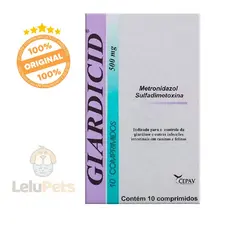 Giardicid 500mg 10 Comprimidos Cepav 
