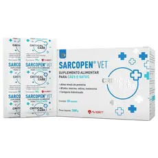 Sarcopen Vet 30 Sachês Avert Suplemento Para Cachorro Gato