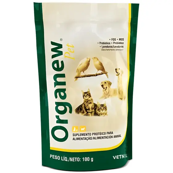 Organew 100g Suplemento Protéico Cães Gatos