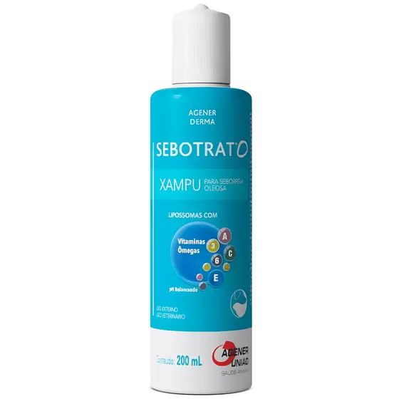Shampoo Sebotrat O 200 Ml Seborreia Oleosa Agener União