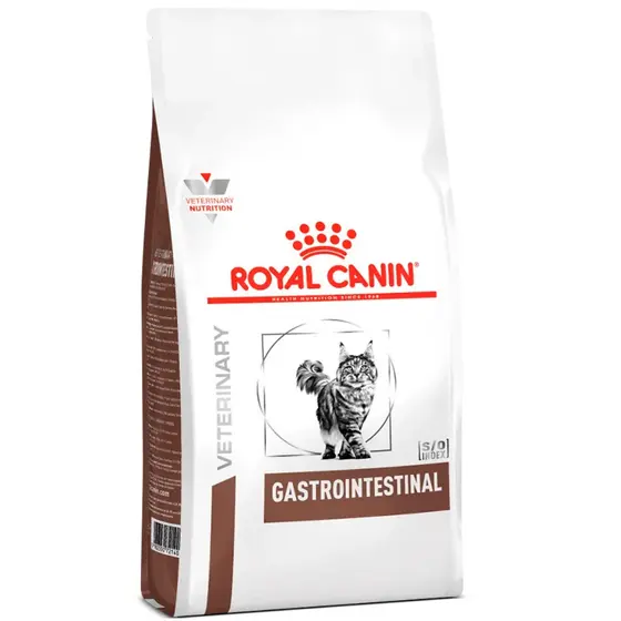 Ração Royal Canin Veterinary Gastro Intestinal Para Gatos Adultos 1,5Kg