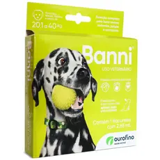 Antipulgas e Carrapatos - Banni para Cães de 20 a 40kg - 1 Comprimido - Ourofino - Validade 03/2026