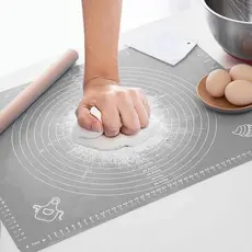 Kit Tapete Tábua Culinário Com Medidas Antiaderente Silicone
