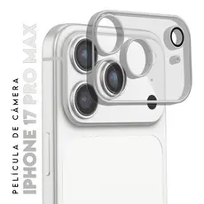 Película Protetora Lente Traseira Vidro Temperado 3D De Câmera Compatível para IPhone 17 Pro Max tela 6.9 pol