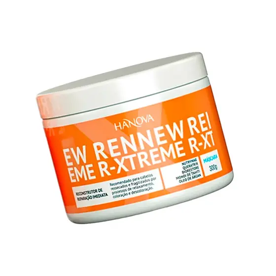 Máscara Capilar Rennew Xtreme Reparação Imediata Hanova 300g