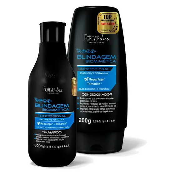 Forever Liss - Blindagem - Shampoo + Condicionador 300ml