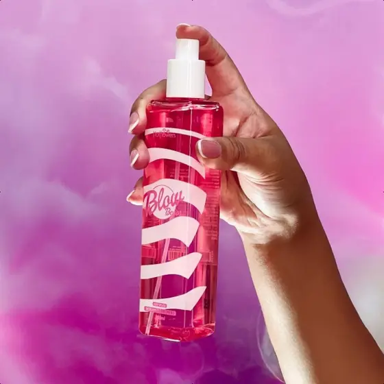 Body Splash Blow Beijos Morango Hot Flowers 180ml