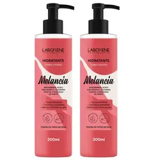 Kit 02 Hidratante Corporal e Facial Melancia Laborene 200ml