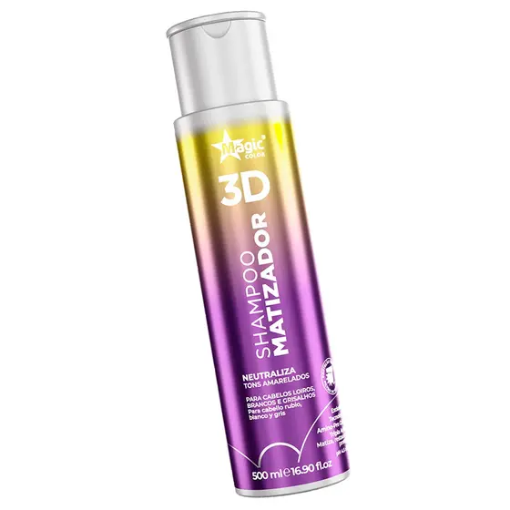 Shampoo Matizador 3D Power Magic Color 500ml