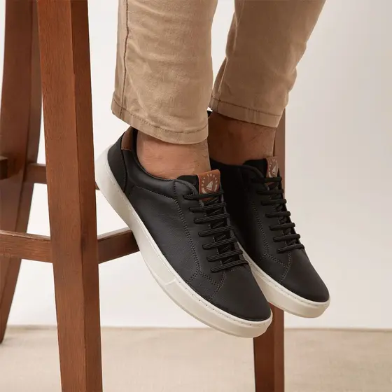 Tenis masculino casual sapatenis slip on confortavel para o dia a dia