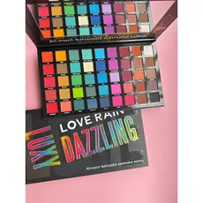 Lové Rain Luxy Dazzling Paleta de Sombras Fashionável com Cores Vibrantes e Versáteis para Maquiagem