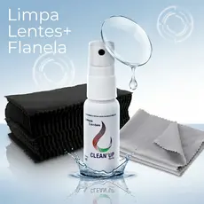 Spray Limpa Lentes para Óculos e Telas Celular Tablet Notebook Limpeza Promoção