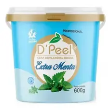 D´Peel - Cera Depilatória Morna 600g - Extra Menta - Reds