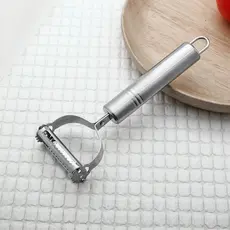 Descascador E Ralador De Legumes Cozinha E Frutas Aço Inox