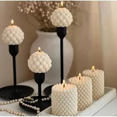 Velas Decorativas Aromáticas/ Esfera , cilindro