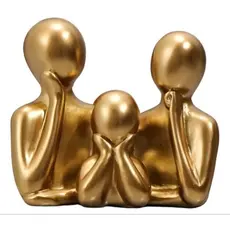 Estátua Decorativa família/ Abstrata/ Escultura moderna/ Presente/Nórdico/ Gesso/Estatueta Decoração casa