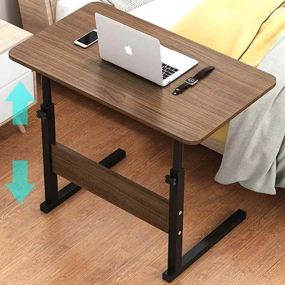 Mesa Escrivaninha Para Por Na Cama Para Estudo Trabalho Marrom
