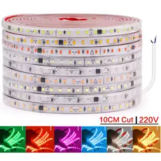 10 15 20 25 30Metros Fita Mangueira Led 5050   Dupla face  120led Branco Frio Branco Quente110v/220v