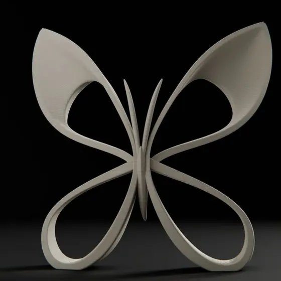 Decoração Borboleta Moderna Minimalista Design Deslumbrante 3D