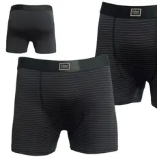 KIT 3 CUECAS BOXER MICROFIBRA ADULTO - KLOT - CUECA BOX RISCA DE GIZ