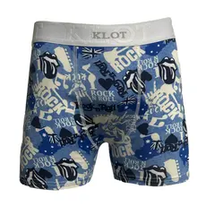 KIT 3 CUECAS BOXER MICROFIBRA ADULTO - KLOT - CUECA BOX ESTAMPADA