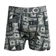 CUECA BOXER  MICROFIBRA ESTAMPADA ADULTO - KIT 3/6/10 CUECAS - KLOT - CUECA BOX