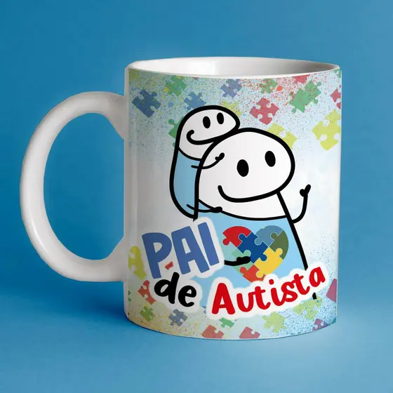 Caneca Pai de Autista