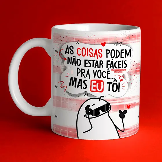 Caneca Namorados - Eu tô facil