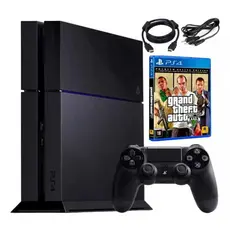 Console PS4 - PlayStation 4 500GB - 1 Jogo + Garantia