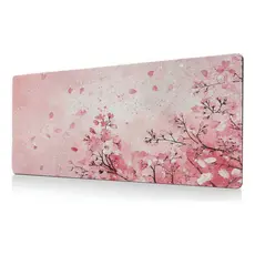 Mouse Pad Gamer Sakuras Cerejeiras Rosa