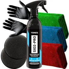 Manutenção Automotiva De Vitrificador Sio2-pro 500ml Vonixx + Aplicadores
