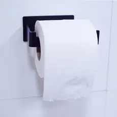 Suporte Para Papel Higiênico De Parede Sem Furos 2 Cores Porta papel Banheiro