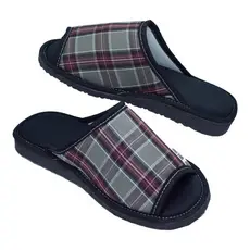 Pantufa Masculina Antiderrapante Confortável Casa Adulto Viagem