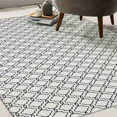 Tapete Jacquard Antiderrapante 132x250cm Casa Blanca Casa Dona