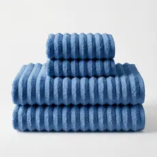Jogo de Toalha Banho Banhão e Rosto Wave 4 Peças lta Absorção 100% Algodão Super Macio Casa Dona