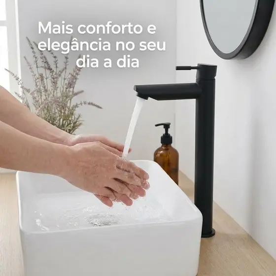 Torneira Banheiro Preta Fria Torneira Para Banheiro Resistente Torneira Para pia de Banheiro
