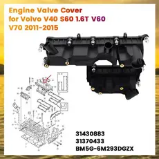 (Vzko) Tampa Da Válvula 31430883 31370433 Para V40 S60 1.6T V70 2011-2015 BM5G-6M293DGZX