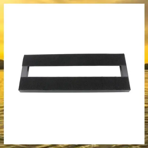 (Vzko) Placa Efetor De Guitarra De Liga De Alumínio De Pedal De Efeitos Pequenos Pedalboard Suporte De Trilho De Montage