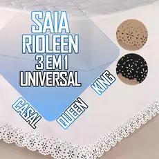 Saia 3 Em 1 Com Regulagem Ajustável Cabeceira Cama Box Colchobox Rioleen Casal Queen King