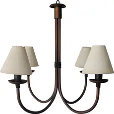 Lustre Simples Medieval Artesanal Decorativo Para Quarto