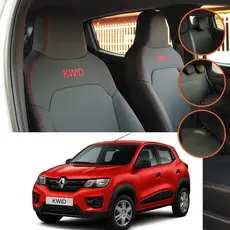 Capa De Banco Automotivo Couro Sob Medida Carro Renault Kwid 2017 Á 2025 Personalizada Premium