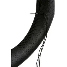 Capa Protetora Para Volante De Costura Antiderrapante Universal Cor Preta